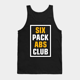 Six pack abs gym shirt Tank Top